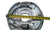 Pair, 12x2 Hydraulic brake, free backing, Dacromet Coated (77-12H-73+77-12H-74)