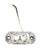 1 x 2.5 Oval White Clear LED Marker Light Trailer Truck Motorcycle (J-515-C)