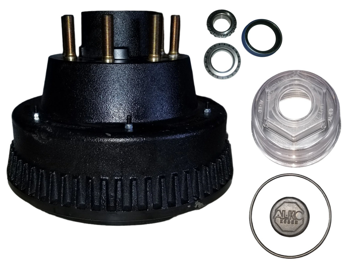 koooty 　10枚　hollow 10 K Hub/Drum w/bearings, for ALKO Trailer 10,000# Axle