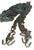 1/4" Safety Chain with S Hooks 54" (61" OAL) Max Load 5000LB (TCL2-4.5)
