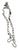 1/4" Safety Chain with S Hooks 54" (61" OAL) Max Load 5000LB (TCL2-4.5)