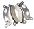 Replacement Disc Brake Pad Kit Dexter 10K - 12K Calipers Trailer Axle Hydrauilc (K71-180-00)