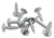 #10 Head 3/4" Truss Octa Drive T-3 Bit NON Self Tapping Cargo Screw Plated G2 Stainless Steel (1034TOA-G2-LOTOF10)