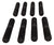 Dexter SCREW-IN Wheel Stud 1/2"-20+1/2"-13 Threads 10K/12K Disc Brake Trailer Axles (025-014-00-LOTOF8)