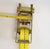 1" x 16' Ratchet Strap Tie Down with Zinc Plated Wire Hooks ATV Motorcycle (1170666)
