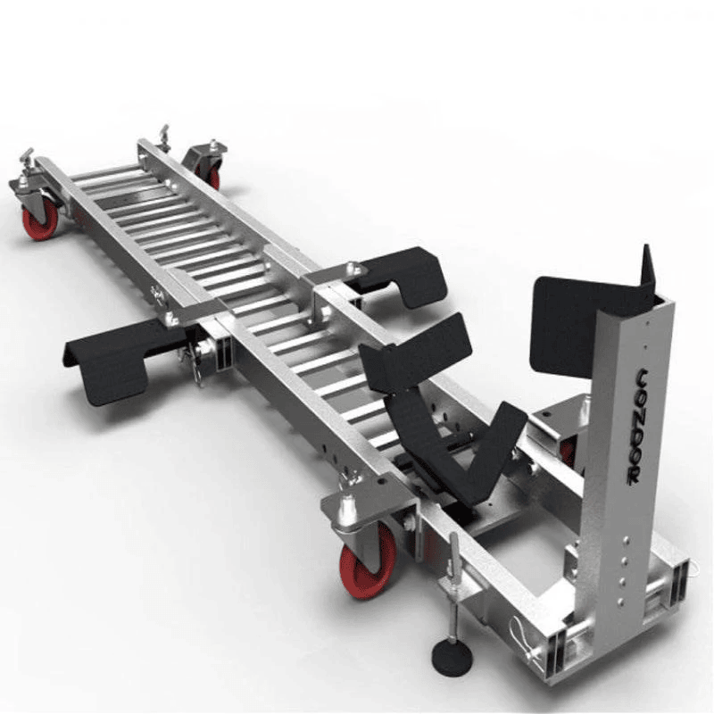 Condor Movable Garage Dolly Motorcycle Wheel Chock Trailer Stand
