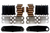 Shackle Rebuild Kit Tandem 5.5" EQ-R2 Wet Bolt 3" Metal Bushings Trailer Axle (SRK-TA-WB-BB-R2)