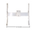 Aluminum Cargo Trailer Spare Tire Wall Mount Bracket 24" stud spacing RV Camper (STC-AH-24-KIT)