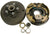 3500# Basic Brake Kit 5 x 4.75 Drum Forward Self-Adjusting 10" Backing Plates Trailer Camper RV(945475-B-FSA-IMP)