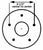 3500# Basic Brake Kit 5 x 4.75 Drum Forward Self-Adjusting 10" Backing Plates Trailer Camper RV(945475-B-FSA-IMP)