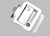 Jammy Cargo Trailer Door Lock w/4 Matching Keys, White (TDL01W)