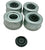 (DC275L-4) FOUR - 2.71-2.72 Trailer Axle Dust Cap Cup Grease Cover RV Camper EZ Lube