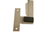 Silver Grey Swivel Cam Bar Trailer Latch Handle Door Cambar Cargo W/ Gray Lock (CB-GRY-CBLG)