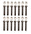 14 Greaseable 9/16 x 3 Wet Shackle Bolts 1.75" Spring Trailer Axle NO STEP DOWN (126B2LN-KITx14)