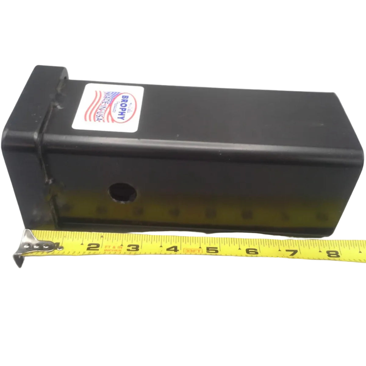 thumbnail image 2 of USA Made 2x2 Weld-On Ball Mount Receiver Hitch Tube – Brophy RT06, Powder Coated 2 of 5