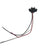 1 -4" Round Incandescent Red Light with Plug and Grommet (J-40-RK)