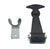 4.5" Heavy Duty Snowmobile Trailer Rubber Hood Latch Clasp Catch Tie Down Handle (RHD190)