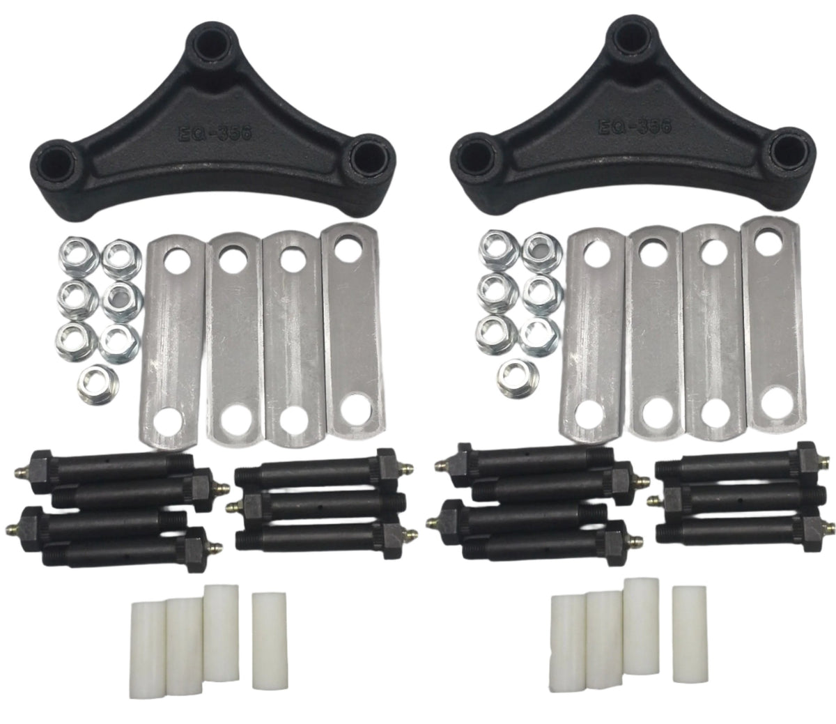 thumbnail image 2 of Tandem Axle Trailer Spring Suspension Rebuild Kit – 7k To 14k – Camper Repair – 3.5" Shackle 2 of 5