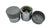 1 Pair 3500# Chrome Bearing Buddy Protectors 1.98" with Bras RG07-040 (BP-198-1P)