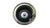1 Pair 3500# Chrome Bearing Buddy Protectors 1.98" with Bras RG07-040 (BP-198-1P)