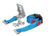 Erickson E-Track Wheel Tie-Down Strap with Roller Idler and Ratchet - 2 x 12' - 1,100 lbs (EM58523-LOTOF2)