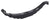 Leaf Spring Slipper 2" x 29.5" 6 Leaf 4300# Trailer RV Camper 8.6k per pair (E5115)