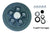 DEXTER 10" x 2.2 Brake Drum Hub 5 x 4.5" Lug bolt 3500 Axle Kit Trailer Axel (K08-247-90)