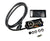 7 Way Plug Inline Pre-Wired Trailer BLACK Cord Junction Box 8 Ft Wiring Cable Towing (8FT-JB-BLK)