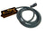 7 Way Plug Inline Pre-Wired Trailer Cord ARTIC BLUE with Junction Box 11 Ft Wiring Cable Towing (J-JB-11FT)