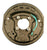 6x5.5 3500# Drum 10" Self Adjust Backing Plate Left Side Trailer Repair Replace (94655-B-FSA-IMP-L)