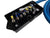 7 Way Plug Inline Pre-Wired Trailer Cord ARTIC BLUE with Junction Box 11 Ft Wiring Cable Towing (J-JB-11FT)