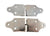 2 x Wood Side Stake Side Board Connector Brackets Trailer Truck Straight Zinc  (B2585BZ)