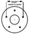 1- 5x5 Idler Hub with 3500# Bearing Kit Replace Trailer Axle fits Dexter ALKO (SH2RV550-KIT)