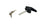 Bauer Rivet Mount Clockwise Locking T Handle 1 3/4" Shaft T-303 Trailer Hatch (HT303B)