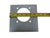 4 - 1/2" Thick Recessed 5000# D Ring Kits w/ Backing Plates & Bolts Car Trailer (RR5K-LOTOF4)