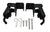 Pair Weight Distribution Trailer Hitch Chain Hook Bracket Equalizer Tongue Sway (W5DH)