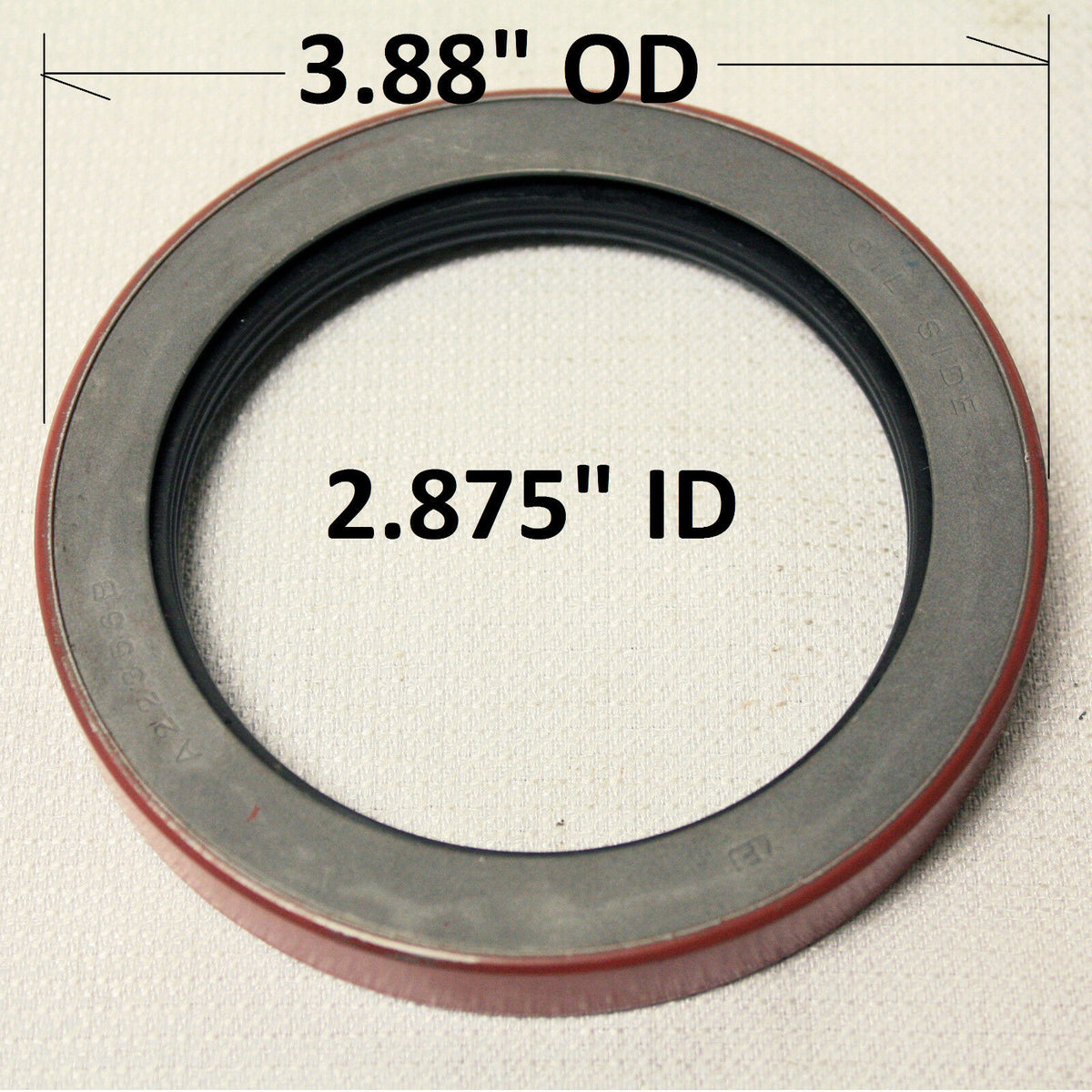 SKF 18922 Grease Seals - Spring Loaded Bidirectional Wave Seal With Dirt Lip