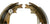 BRAKE RIGHT SHOE 12.25x3.375 Hydraulic fit Dexter Trailer 8K 10K Axle 9-44 9-123 (77S-1210H-2)