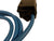 7 Way Plug Pre-Wired Trailer ARTIC BLUE Cord Junction Box 8 Ft Wiring Cable Cold Weather (J-JB-8FT)