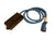 7 Way Plug Pre-Wired Trailer ARTIC BLUE Cord Junction Box 8 Ft Wiring Cable Cold Weather (J-JB-8FT)