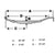 Leaf Spring Slipper 2" x 29.5" 6 Leaf 4300# Trailer RV Camper 8.6k per pair (E5115)