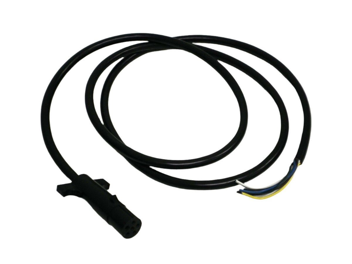 6 Way Trailer Plug W/ 8' Cord Connector Sealed Bargman (50