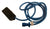 7 Way Plug Inline Pre-Wired Trailer Cord ARTIC BLUE with Junction Box 11 Ft Wiring Cable Towing (J-JB-11FT)