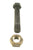 4 - Standard Shackle Bolts 9/16 x 3.5" w/Lock Nuts fits Dexter Trailer Axle  (91635B-KITX4)