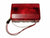 Trailer Stop Turn Tail Light – Street Side (Left) – Jammy J-70-L Box Style Red Lamp w/ License Window