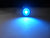 TEN TecNiq 3/4 Mini Blue Clear LED Light Hot Spot Bullet Truck Trailer USA (S33-BC00-1-LOTOF10)
