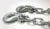 TWO - 3/8" Heavy Duty Safety Chain Forged Hook Trailer Camper RV 16,200# (HL35-LOTOF2)