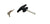Bauer Rivet Mount Clockwise Locking T Handle 1 3/4" Shaft T-303 Trailer Hatch (HT303B)