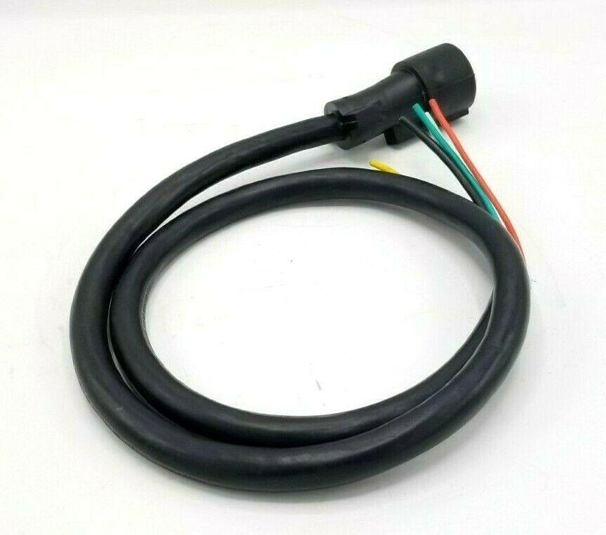 7 Way Molded 4' Trailer Wire Light Plug Cord Connector RV Flat Blade C