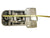 4- KEYED ALIKE Locking Cargo Trailer Cambar Door Auto Latching Vise Lock Cam Bar (CBL-G-4X)